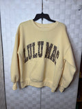 Yellow-Leopard Lulu Mac Crewneck