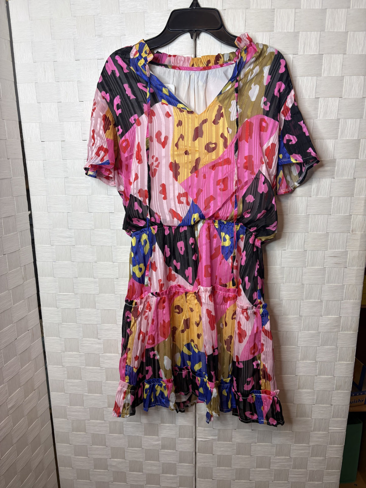 Colorful Leopard Dress