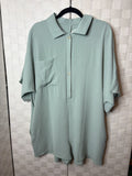 Teal Romper