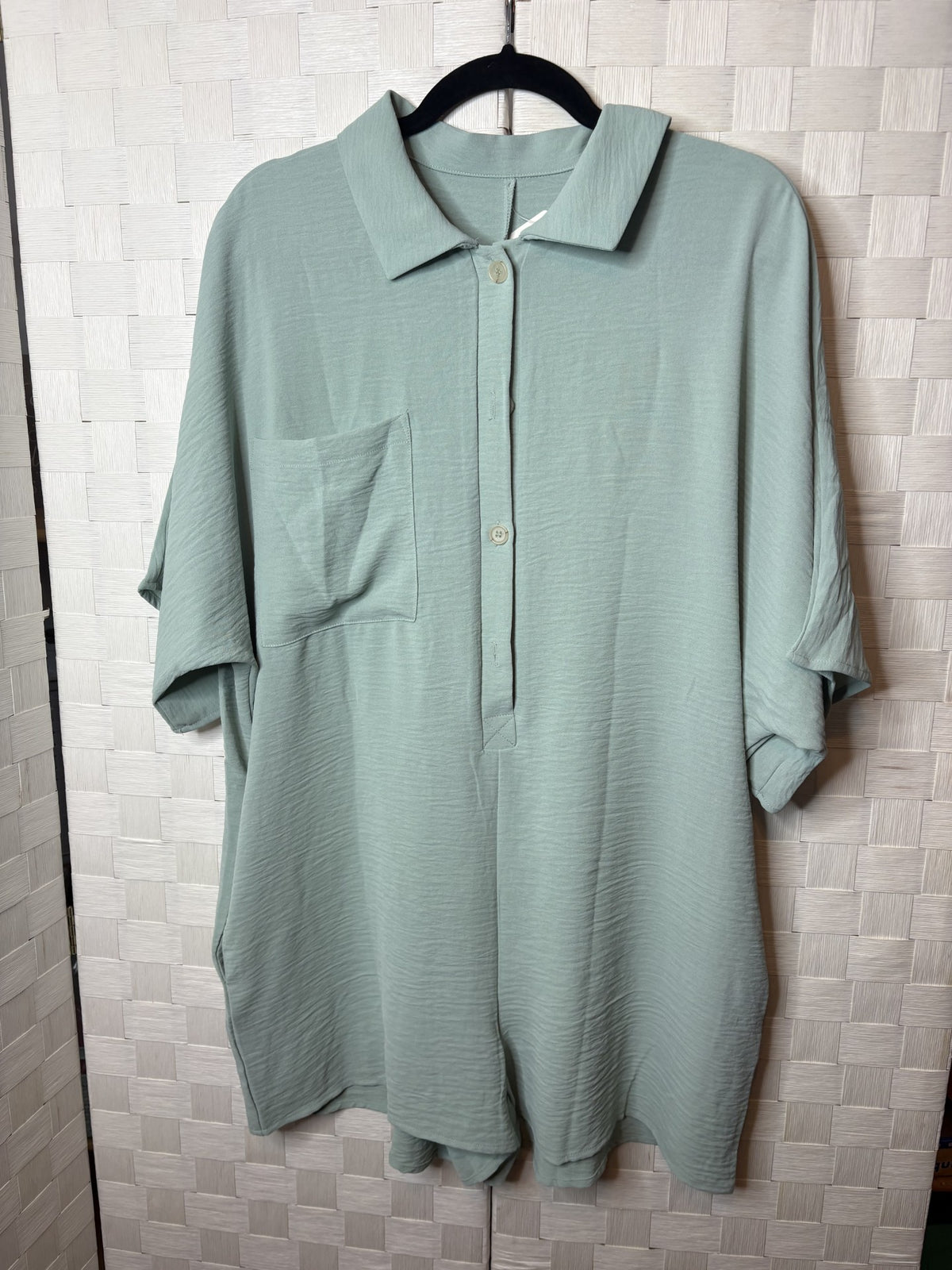 Teal Romper
