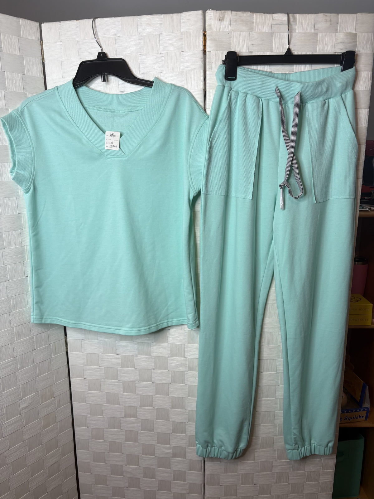 Turquoise Matching Set