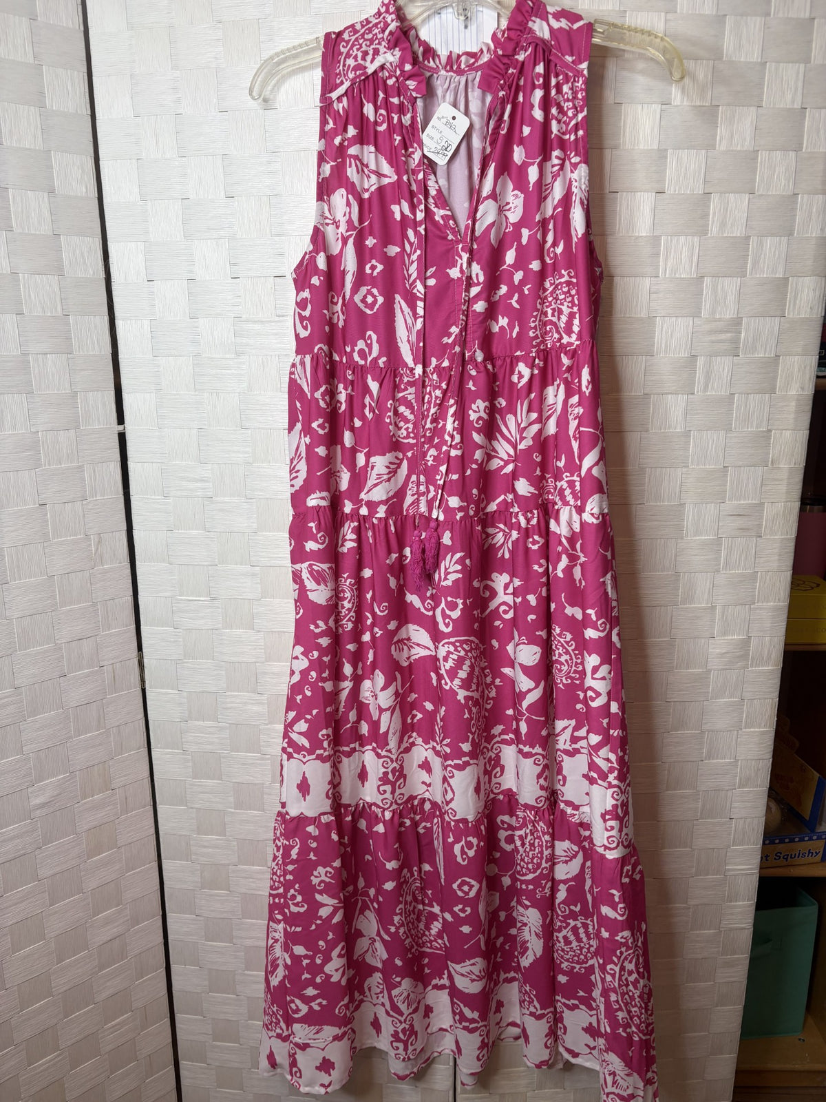 Pink-White Dress