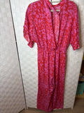 Pink-Red Romper